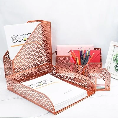 office desktop organizer set